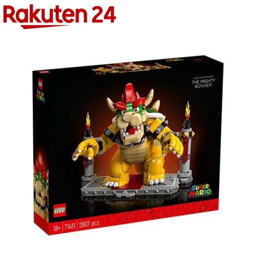 レゴ(LEGO) マリオ スーパーマリオ 大魔王クッパ(TM) 71411(1セット)【レゴ(LEGO)】 おもちゃ 玩具 インテリア 雑貨