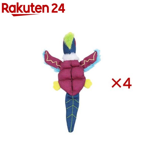 お店TOP＞ペット用品＞犬用品(グッズ)＞犬用おもちゃ・玩具(犬・遊)＞ぬいぐるみ(犬用)＞ユーゴー カラフルバード (4セット)【ユーゴー カラフルバードの商品詳細】●ポップな配色と異素材を組み合わせた、鳥型の犬用おもちゃです。●噛んだり振り回す遊びが好き、ひとり遊びも楽しみたいワンちゃんにもおすすめです。●工夫がいっぱいなので、おもちゃに飽きがちなワンちゃんもエンジョイ！●異素材ミックスで飽きにくい●メッシュ生地・毛足の長い生地・ふわふわ素材の組合せでバラエティー豊かな噛み心地。表面の凹凸が歯や歯茎をやさしく刺激。●引っ張りやすいロングボディ●羽根と尾があり、くわえやすく振り回し遊びに最適。●目を引く＆気になるデザイン●カラフルで鮮やかな色合いで写真映えも◎●羽根・尾のカシャカシャ素材とボディのスクイーカーで音もしっかり楽しめる●ストレス発散＆運動サポート●クタッとした動物型おもちゃが好きな子なら、このおもちゃで室内遊びでもしっかり体を動かせます。【規格概要】素材：ポリエステル寸法：29×43.5×6cm重量：72g【注意事項】・本製品は犬用おもちゃです。本来の用途以外には使用しないでください。・誤飲やいたずらを防ぐため飼い主様の目の届く場所で使用し、壊れかけた場合は直ちに使用を中止し新しいものに交換してください。・飲み込んでも害のない素材を使用していますが、万一誤飲した時は獣医師に相談してください。・おもちゃを投げて遊ぶときは、周囲の安全を十分に確認してください。・幼児やペットの手の届かない場所に保管してください。【原産国】中国【発売元、製造元、輸入元又は販売元】ルークランこちらの商品は、ペット用の商品です。※説明文は単品の内容です。リニューアルに伴い、パッケージ・内容等予告なく変更する場合がございます。予めご了承ください。・単品JAN：6939127312915ルークラン267-0067 千葉市緑区あすみが丘東1-13-12043-205-1024広告文責：楽天グループ株式会社電話：050-5577-5043[犬用品]