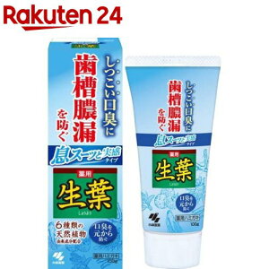 薬用生葉 息スーッと実感タイプ(100g)【生葉】[歯槽膿漏を防ぐ 和漢ハーブの香味 しつこい口臭に]