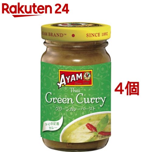 アヤム グリーンカレーペースト(100g*4コセット)【アヤム】