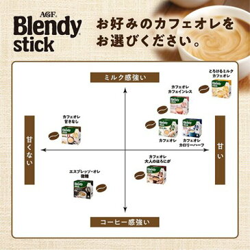 ブレンディ スティック コーヒー カフェオレ やすらぎのカフェインレス(9g*21本入)【イチオシ】【ブレンディ(Blendy)】