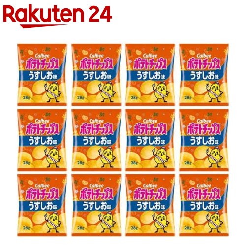 ポテトチップス イツデモBOX うすしお味(28g*12袋入)