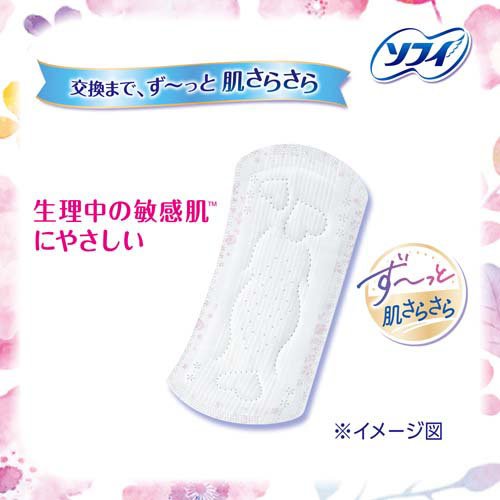 ソフィ はだおもい 極うすスリム 多い昼〜ふつうの日用 21cm 羽なし(27枚*3袋セット)【ソフィはだおもい極うすスリム】 (2)