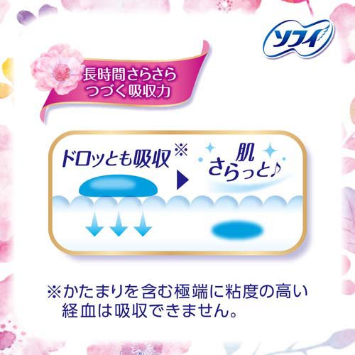 ソフィ はだおもい 極うすスリム 多い昼〜ふつうの日用 21cm 羽なし(27枚*3袋セット)【ソフィはだおもい極うすスリム】 (3)