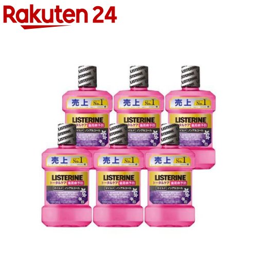 薬用リステリン トータルケア 歯周マイルド(1000ml*6本セット)【LISTERINE(リステリ ...