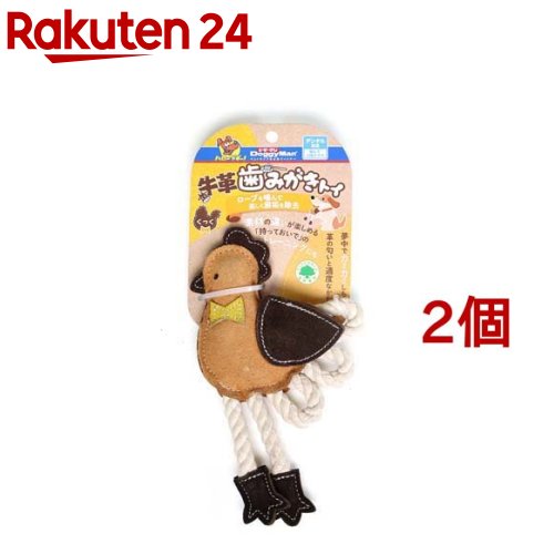 ドギーマン 牛革歯みがきトイ くっく(2個セット)【ドギーマン(Doggy Man)】