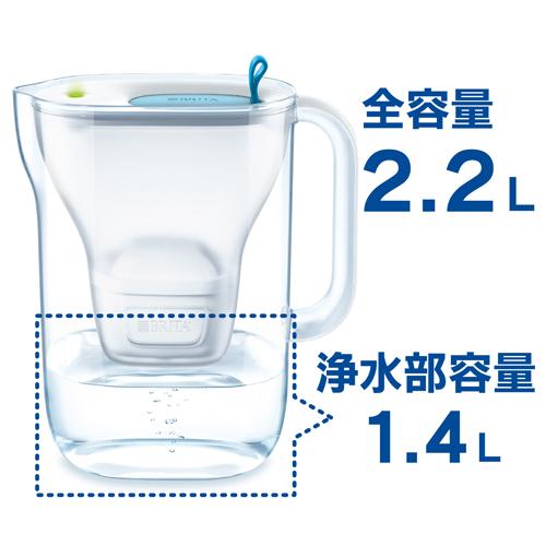 ブリタスタイルブルーマクストラプラスカートリッジ1個付き日本正規品(1セット)【ブリタ(BRITA)】