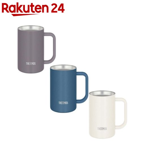 お店TOP＞ホーム＆キッチン＞食器・カトラリー＞カップ・グラス＞タンブラー＞サーモス 食洗機対応 真空断熱ジョッキ 保温保冷 600ml JDK-602C (1個)【サーモス 食洗機対応 真空断熱ジョッキ 保温保冷 600ml JDK-602Cの商品詳細】●大容量の真空断熱ジョッキ！●氷を入れてもたっぷり飲める●氷が溶けにくいから味が薄まりにくい●丈夫なハンドル付きで持ちやすい●食洗機対応【規格概要】本体寸法：約幅12.5×奥行8.5×高さ13.5cm本体重量：約0.3kg実容量：600ml口径：約8.5cm保冷効力：7度以下(1時間)材質：本体：ステンレス鋼(アクリル樹脂塗装)／ハンドル：ABS樹脂※食洗機対応モデルとなります。【注意事項】お使いのモニター環境によって、実際にお届けになる商品と掲載している商品画像の色味が異なる場合がございます。予めご了承ください。【原産国】中国【ブランド】サーモス(THERMOS)【発売元、製造元、輸入元又は販売元】サーモスリニューアルに伴い、パッケージ・内容等予告なく変更する場合がございます。予めご了承ください。サーモス959-0215 新潟県燕市吉田下中野14350570-066966広告文責：楽天グループ株式会社電話：050-5577-5043[食器・カトラリー/ブランド：サーモス(THERMOS)/]
