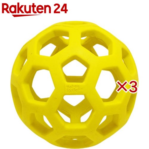 お店TOP＞ペット用品＞犬用品(グッズ)＞犬用おもちゃ・玩具(犬・遊)＞ボール(犬用)＞ホーリーローラーボール ミニ イエロー (3セット)【ホーリーローラーボール ミニ イエローの商品詳細】●ナチュラルラバー特有の柔軟さと引っぱり強さを兼ね備えているボールトーイ●中にお気に入りのオモチャやオヤツを入れたり、使い方・遊び方いろいろ！【規格概要】材質・・・ゴムサイズ・・・直径8.5cm【原産国】中国【発売元、製造元、輸入元又は販売元】プラッツこちらの商品は、ペット用の商品です。※説明文は単品の内容です。リニューアルに伴い、パッケージ・内容等予告なく変更する場合がございます。予めご了承ください。・単品JAN：4979007710617プラッツ186-0011 東京都国立市谷保7002042-576-9692広告文責：楽天グループ株式会社電話：050-5577-5043[犬用品]