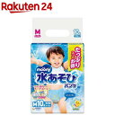 ムーニー 水あそびパンツ ブルー M 6kg～12kg おむつ パンツ(10枚入)【ムーニー】