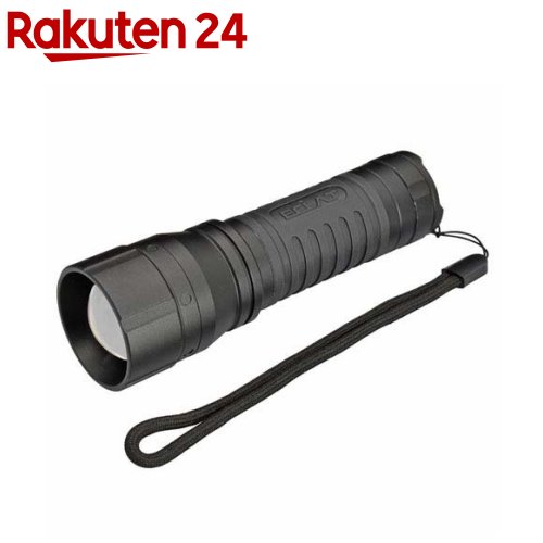 LEDズームライト ラバーグリップ ECLAT 530ルーメン(1個)【OHM】