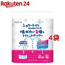 エリエール シャワートイレのためにつくった吸水力2倍のトイレットペーパー 花柄(18ロール*4袋セット)【エリエール】