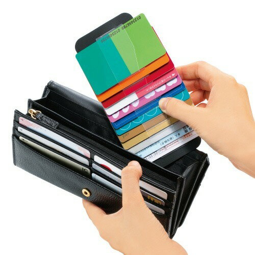 長財布に入れるカードケース ブラック(1コ) 2