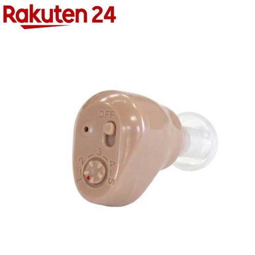 お店TOP＞家電＞ケア用品＞耳のケア用品＞集音器＞充電式耳穴集音器 音響さんDX a36414 (1個)【充電式耳穴集音器 音響さんDX a36414の商品詳細】●「家族との会話で聞き間違いが増えた」「テレビの音量が大きいと注意される」…そんな日常のちょっとした不自由を解消し、再び「聞こえる喜び」を届けるのが、この集音器『音響さん』です。小型で目立ちにくいデザインと、機械が苦手な方でもすぐに使える簡単操作で、毎日のコミュニケーションをよりスムーズに、毎日の会話を、もっと笑顔に変えてくれます。●面倒な電池交換は不要。たっぷり15-22時間連続使用：最大の特徴は、手間いらずの「充電式」であること。約6-10時間のフル充電でなんと約15-22時間の連続使用が可能です。就寝前に充電しておけば、翌日起きてから夜眠るまで電池切れを気にせず一日中お使いいただけます。補聴器のような小さな電池を頻繁に買い足したり、細かな手作業で交換したりするストレスから解放されます。●わずか4gの超軽量。着けていることを忘れるフィット感：本体は片耳わずか約4gと非常に軽く、耳穴にすっぽり収まるコンパクト設計です。周囲からも目立ちにくいため、外出時や習い事の際も自然に着用できます。3種類のサイズから選べるイヤーピース(耳ゴム)が付属しているので、ご自身の耳にぴったりフィットする大きさを選択可能。長時間の使用でも疲れにくく、大切な説明や友人との会話もしっかり聞き取れます。●こんな方にオススメ・聞き間違いが多い・大切な説明が聞き取れない・テレビの音量で迷惑をかける【セット詳細】集音器本体、充電保管ケース、ケース付きイヤーピース3種(大中小)×2個ずつ、お掃除ブラシ、ACアダプター、取扱説明書【規格概要】・サイズ：本体：(約)幅2×奥行1.4×高さ2.3cm、充電器ケース：(約)幅4.5×奥行5×高さ2.8cm・重さ：本体：(約)4g、充電ケース：(約)16g・素材／本体・充電ケース：ABS、イヤーピース：シリコン樹脂・集音器電池容量：40mAh・連続使用時間：約15-22時間※使用環境や設定音量により異なります。・充電時間：約6-10時間・最大出力音圧レベル：≦128dB(+3dB)・最大音響利得：≦28dB(±5dB)・周波数応答範囲：300Hz-4000Hz・入力ノイズレベル：29dB以下・充電ケース入力：DC5V／0.2A【注意事項】※補聴器ではありません。【原産国】中国【発売元、製造元、輸入元又は販売元】ファミリー・ライフリニューアルに伴い、パッケージ・内容等予告なく変更する場合がございます。予めご了承ください。ファミリー・ライフ170-6040 東京都豊島区東池袋サンシャイン60-40階0287-66-0000広告文責：楽天グループ株式会社電話：050-5577-5043[健康家電 美容家電]