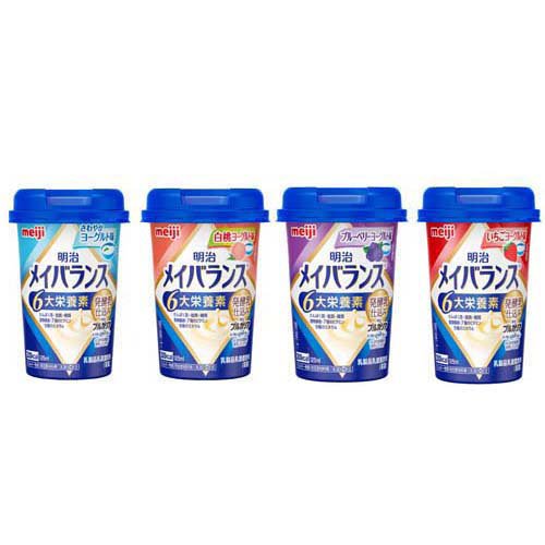 メイバランスミニ カップ 発酵乳仕込みシリーズ ギフトBOX 4種類*3本(12本入×2セット(1本125ml))【メイバランス】[栄養 ドリンク 高齢者 介護 高カロリー] rakuten24-11279983 楽天24 サンプル画像2