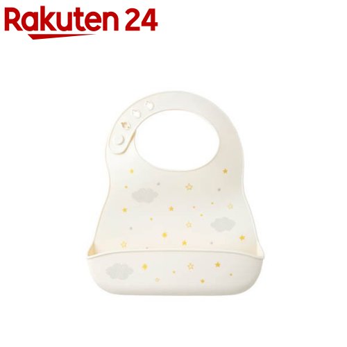シリコーンビブ ドリーミングスター(1個)【D by DADWAY（ディーバイダッドウェイ）】
