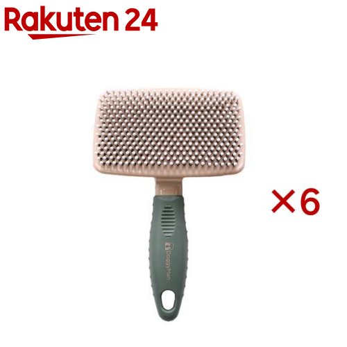 ペット美容室 ソフトスリッカーブラシ S(6セット)