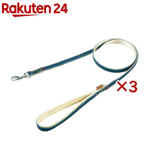 Doggy's Tailor ドッグリード ひきひも S デニムスタイル ネイビー(3セット)【Doggy's Tailor】