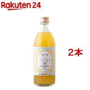 無茶々園 塩入りジューシーフルーツシロップ 希釈タイプ(500ml*2本セット)【無茶々園】