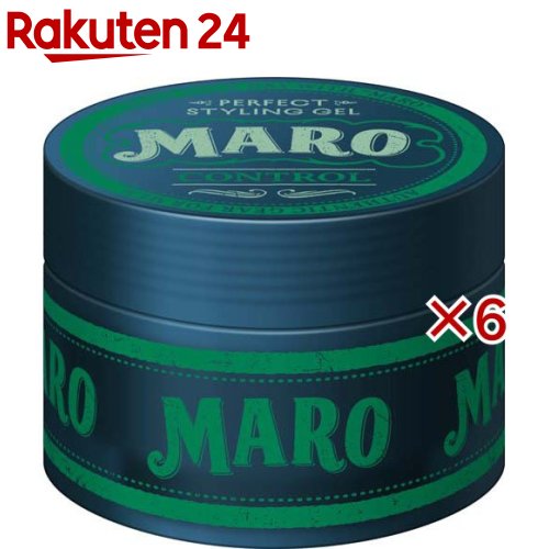 MARO パーフェクトスタイリング ジェル コントロール(80g×6セット)【マーロ(MARO)】