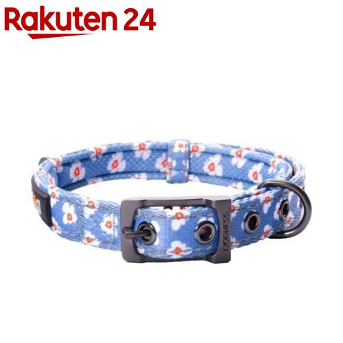 ドッグネス 首輪 エレガント M フォゲットミーノット(1個)【ドッグネス】