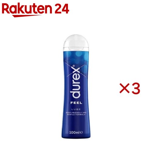 デュレックス 潤滑ゼリー フィール(100ml×3セット)【durex(デュレックス)】