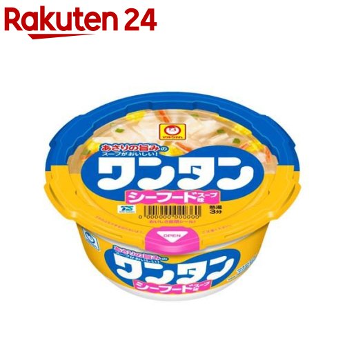 マルちゃん ワンタン シーフードスープ味 ケース(35g*12個入)【マルちゃん】 1