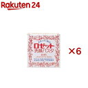 ロゼット 赤 普通肌(90g×6セット)【ロゼット(ROSETTE)】[イオウ 毛穴 皮脂 テカリ くすみ]