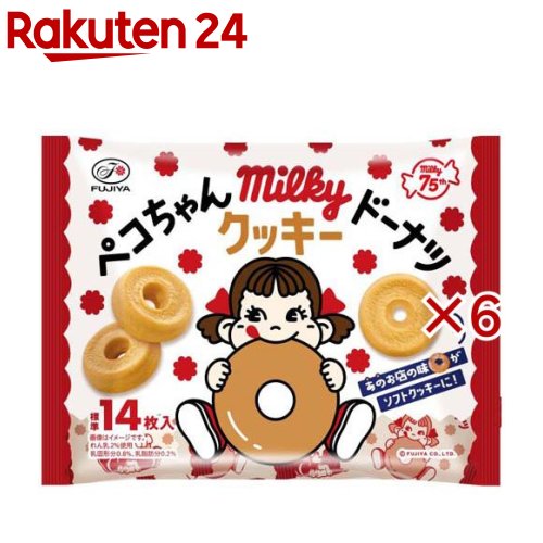 ペコちゃん ミルキードーナツクッキー(14枚入×6セット)