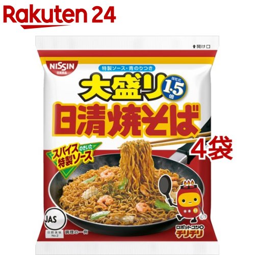 日清焼そば 大盛り1.5倍(151g*4袋セッ