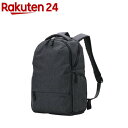 エレコム バックパック 17L 撥水加工 14インチノートPC A4サイズ ブラック(1個)