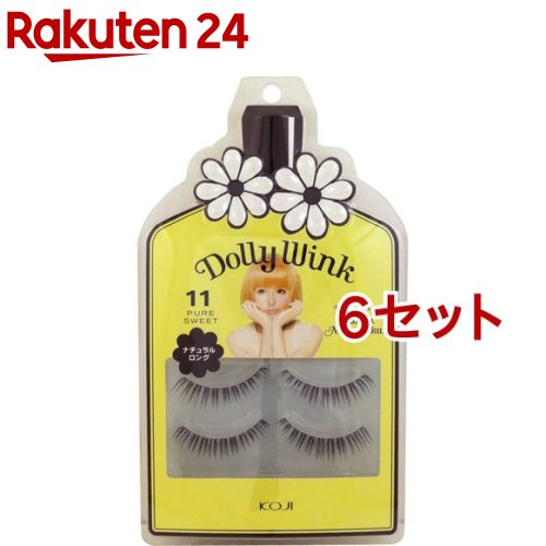 ドーリーウインク アイラッシュ No.11 ピュアスイート(6セット)【ドーリーウインク】