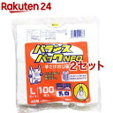 お店TOP＞ホーム＆キッチン＞キッチン＞ゴミ処理＞ゴミ袋＞バランスパック ネオ 手さげポリ袋 乳白 Lサイズ 40号 (100枚入*2セット)【バランスパック ネオ 手さげポリ袋 乳白 Lサイズ 40号の商品詳細】●シャカシャカタイプの高密...