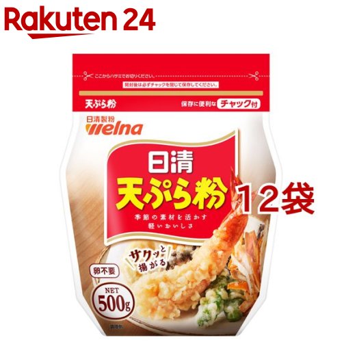 日清 天ぷら粉(500g*12袋セット)【日