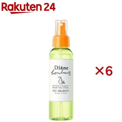 ダイアンボヌール ドライシャンプー フレッシュペア＆ミントの香り(120ml×6セット)【ダイアンボヌール】(4.0)