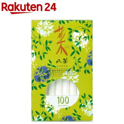 カメヤマローソク 菜 100 八華(24本入)【カメヤマローソク】