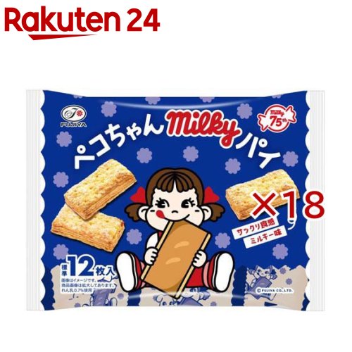 ペコちゃん ミルキーパイ(12枚入×18セット)