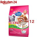 コンボ 毛玉対応 かつお味 かつおチップ 小魚添え(5袋入×12セット(1袋140g))【コンボ(COMBO)】 キャットフード