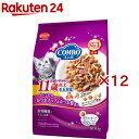 コンボ 毛玉対応11歳以上 かつお味 かつおチップ かつお節添え(5袋入×12セット(1袋120g))【コンボ(COMBO)】 キャットフード
