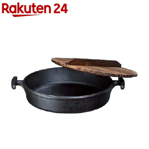 鉄鋳物すきやき鍋 木蓋付 24cm 3943(1コ入)【イシガキ(Ishigaki)】のサムネイル