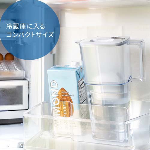 ブリタ ポット型浄水器 リクエリ マクストラプロ カートリッジ 1個付き(6セット)【...