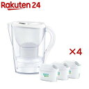 ブリタ ポット型浄水器 マレーラ マクストラプロ カートリッジ 3個付き(4セット)【ブリタ(BRITA)】