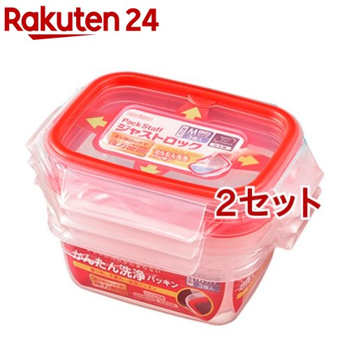 パックスタッフ ジャストロック 長方形 M PL-66(3個入*2セット)【パックスタッフ】のサムネイル
