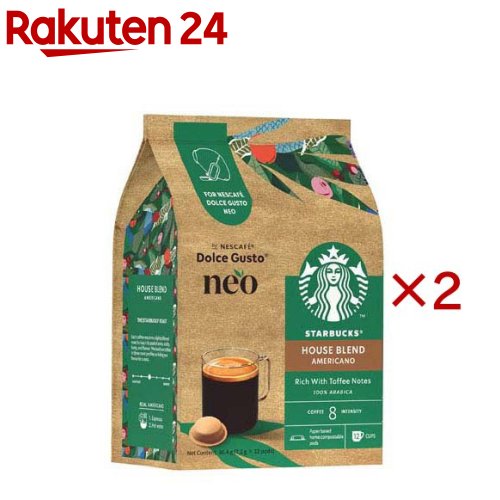 NDG ネオ スターバックス ハウスブレンド(12個入×2セット)【ネスカフェ(NESCAFE)】