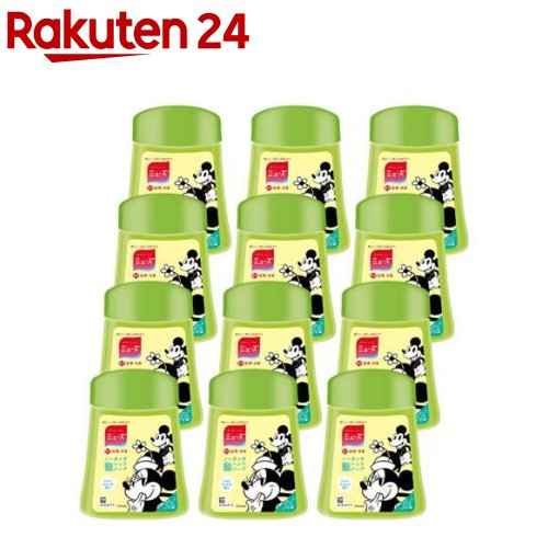 ミューズ ノータッチ泡ハンドソープ ディズニー 付け替えボトル レモンライムの香り(250ml*12個セット)【ミューズ】