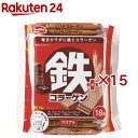 鉄プラスコラーゲンウエハース(18枚入×15セット)