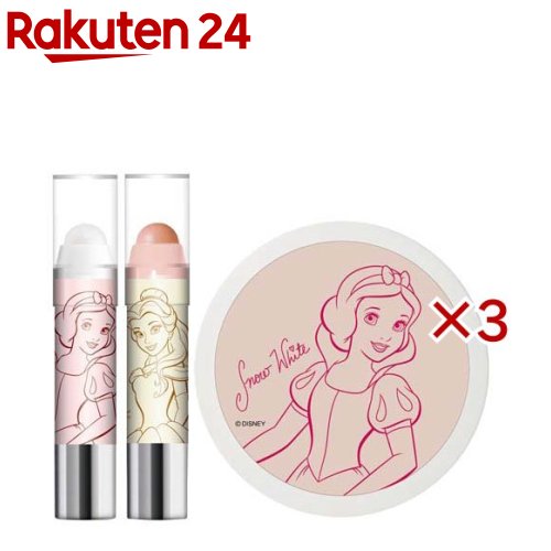 レブロン ディズニープリンセスパッケージ シュガースクラブ＆プレストパウダーセット(3セット)【レブロン(REVLON)】