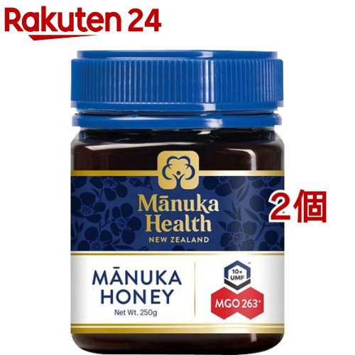 【送料無料】Honey Japan(ハニージャパン)マヌカハニー(37ハニー)UMF(ユニーク・マヌカ・ファクター)10+　MANUKA HONEY UMF10+(250g)【2本セット】トレーサビリティ保証付き