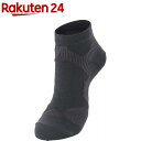 ファイテン レディース 足王 丸つま先タイプ 22~24cm ブラック/グレー AL946170(1足)【ファイテン】