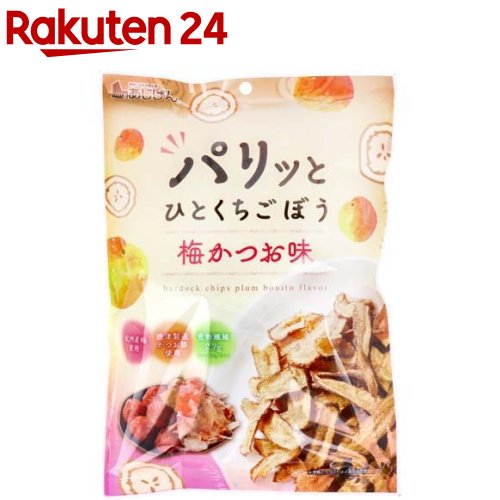 パリッとひとくちごぼう 梅かつお味(25g*3袋入)【味源(あじげん)】のサムネイル